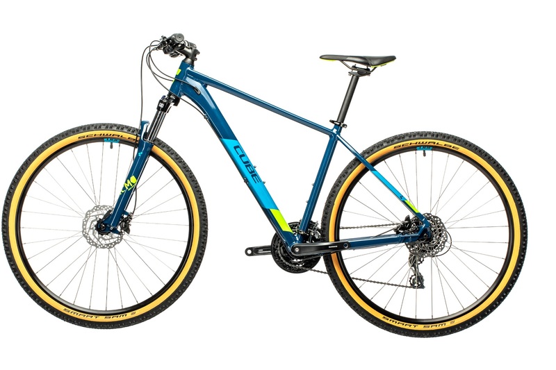 Cube horské kolo AIM RACE blueberry lime